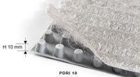Дренажная мембрана из полиэтилена высокой плотности HDPE PRODRAIN 10